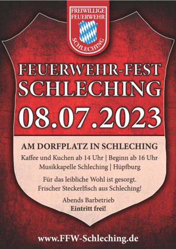 Feuerwehrfest Schleching 25.06.2023